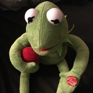 Valentine Kermit the Frog singing Rainbow Connection rare vintage